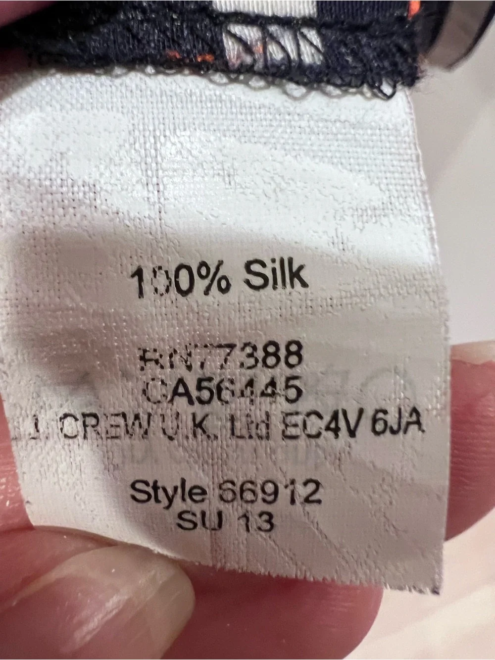 J.Crew Navy Striped Silk Tunic Shift Dress - 100% Silk - Style 66912 - Size 4